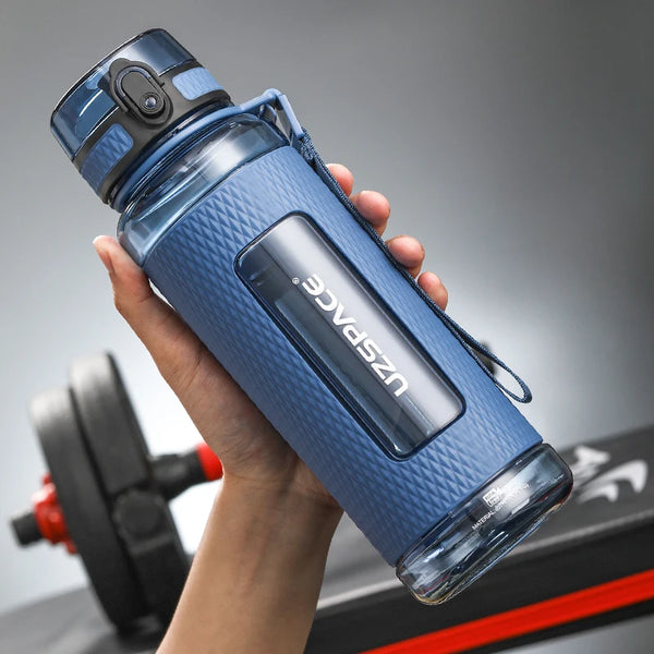 UZSPACE Sport Water Bottles BPA Free Portable Gym Anti-fall Leak-proof