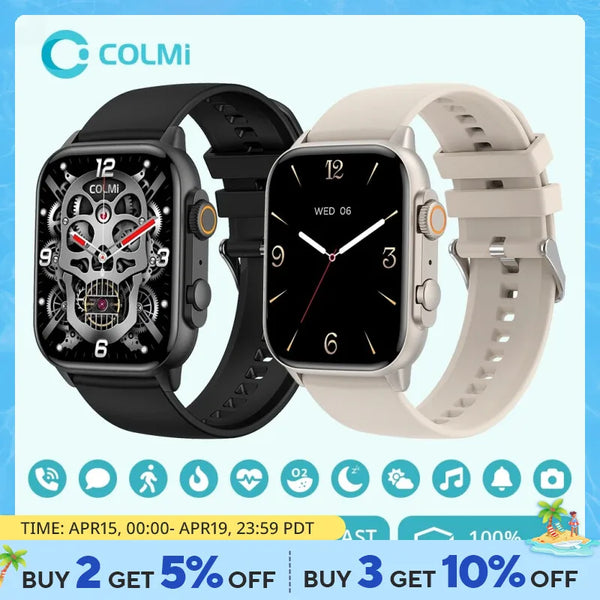 COLMI C81 2.0 Inch AMOLED Smartwatch Support AOD 100 Sports Modes