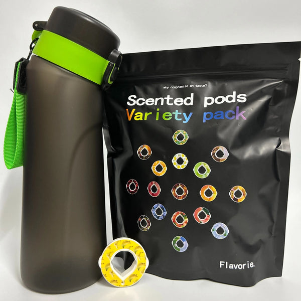 Air Up Water Bottle With Flavor Pods Set And Straw 750ml Outdoor Fitness